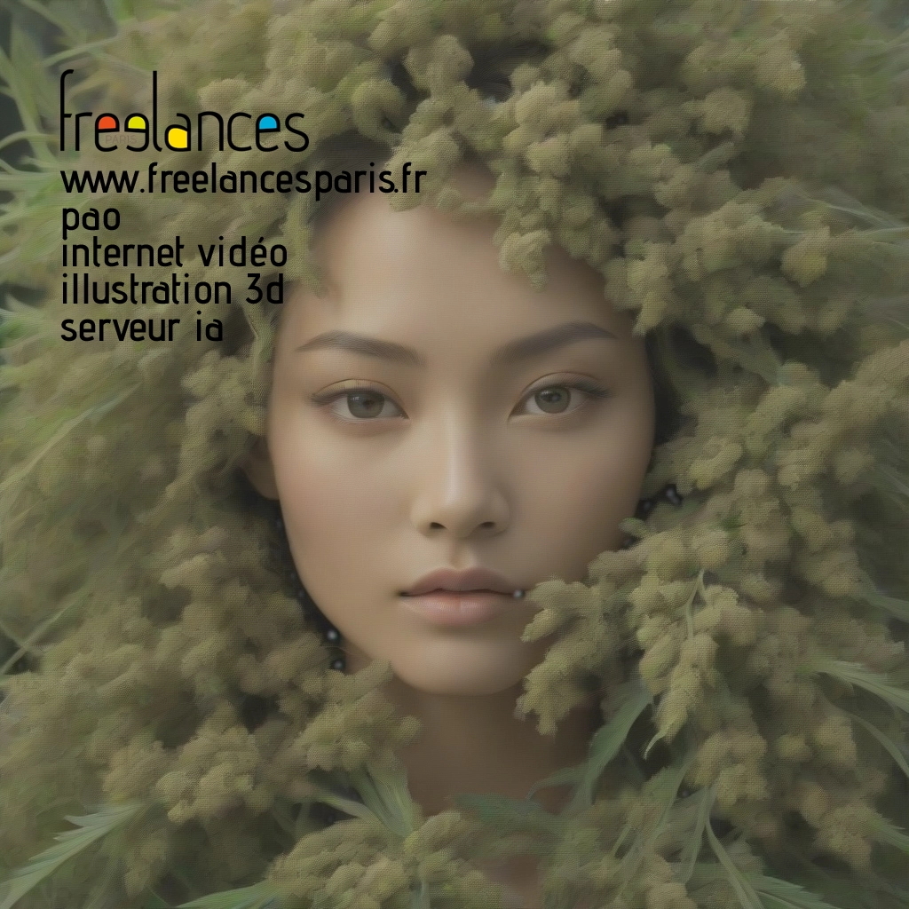 Pao mise en page internet vidéo illustration 3d serveur IA générative AI freelance paris studio de création magazines b18k1sr0